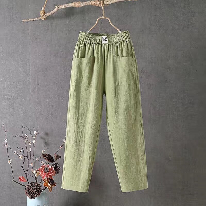 Cotton-Linen Pants | Relaxed Fit | Lightweight and Versatile