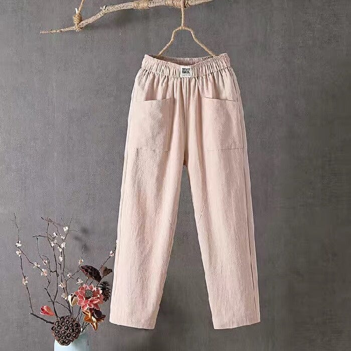 Cotton-Linen Pants | Relaxed Fit | Lightweight and Versatile