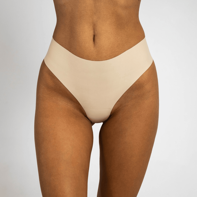 Seamless High-Waisted Thong | Invisible Comfort | Perfect Fit