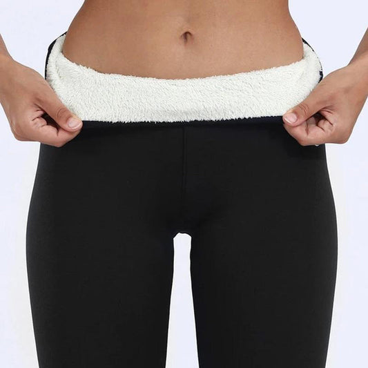 Fleece-Lined Thermal Leggings | Stretch Fit | Winter Warmth