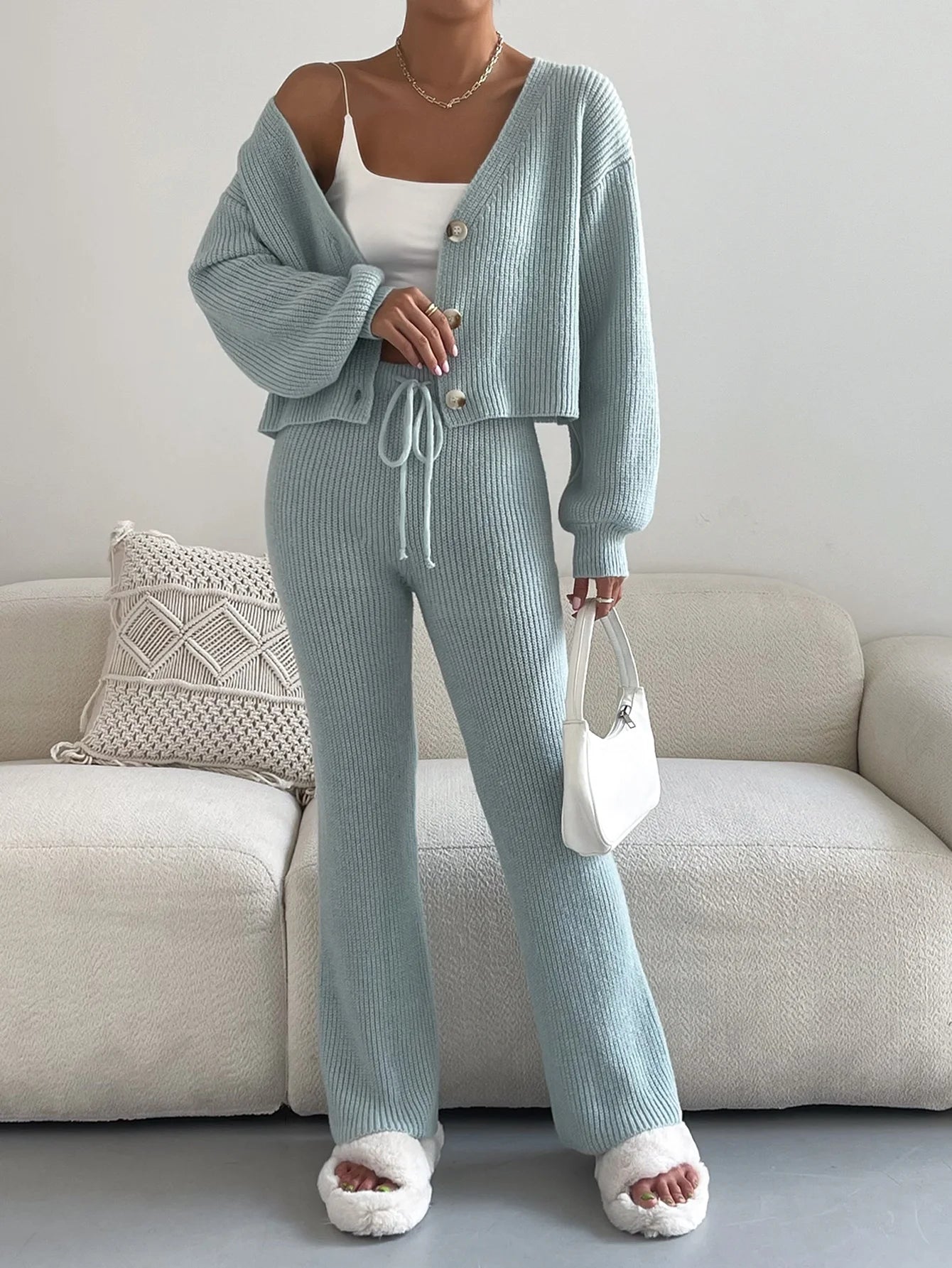 Knitted Lounge Set | Soft Knit | Relaxed Comfort