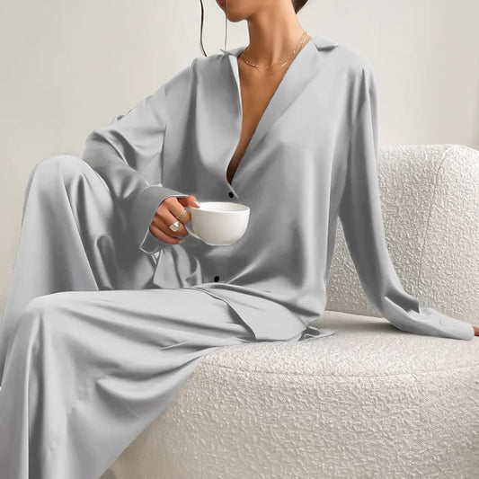 Satin Lounge Set | Silky Finish | Elegant and Comfortable