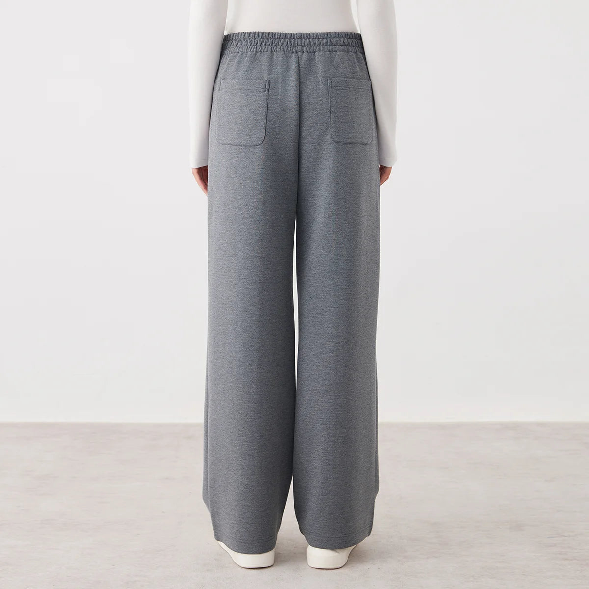 Wide-Leg Lounge Trousers | High-Waisted | Casual & Comfortable