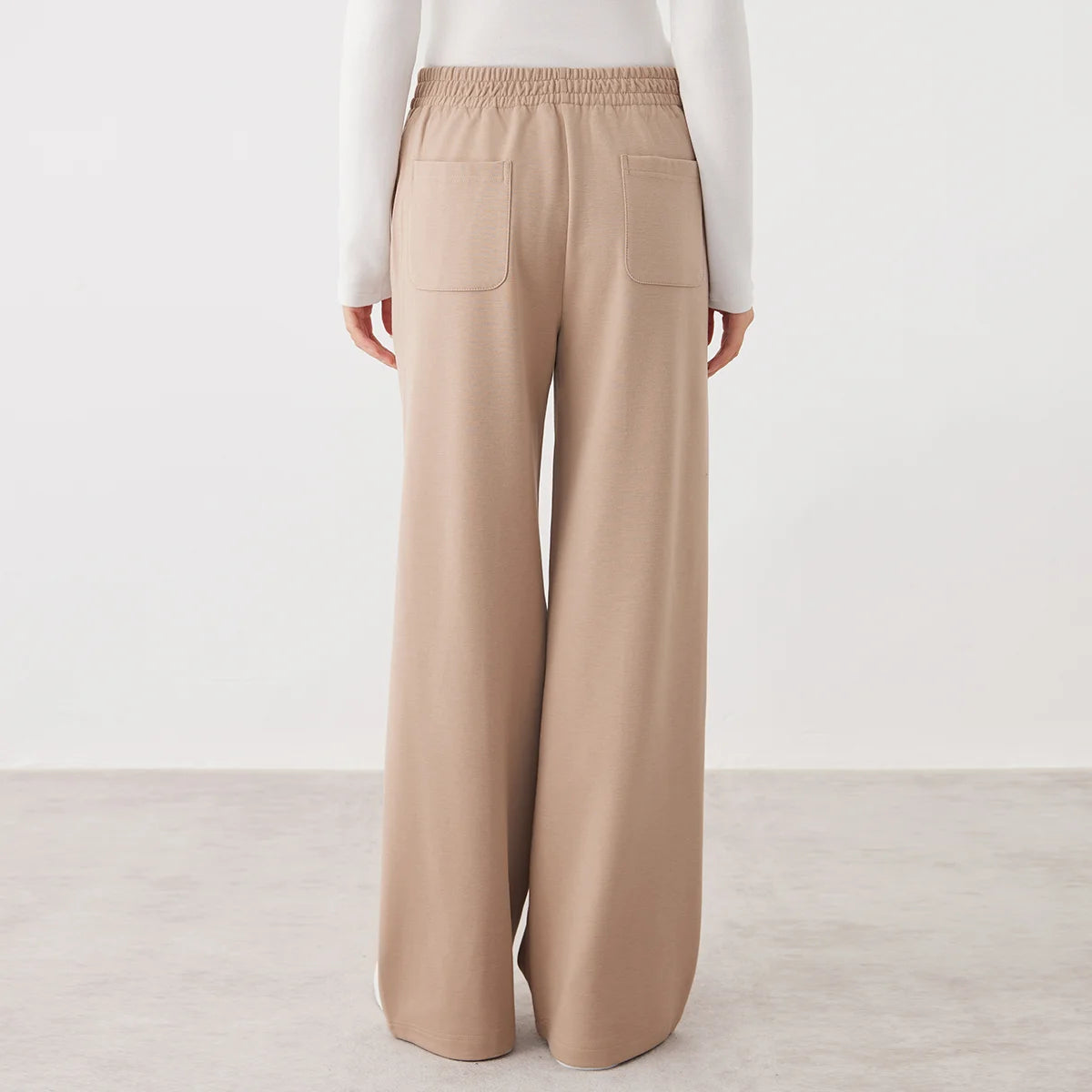 Wide-Leg Lounge Trousers | High-Waisted | Casual & Comfortable