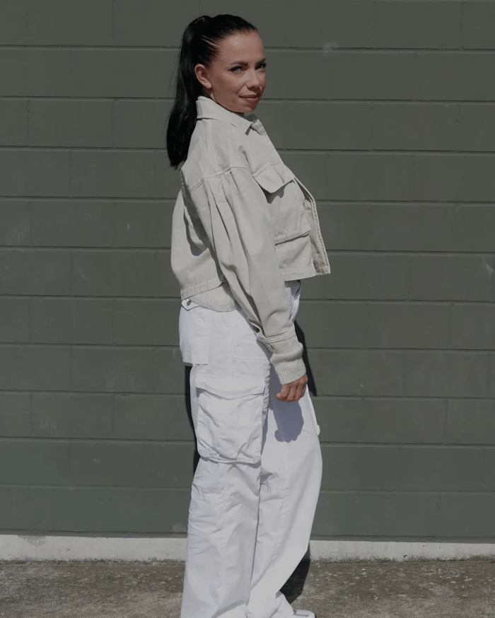 Wide-Leg Cargo Pants | Cotton | Trendy and Functional