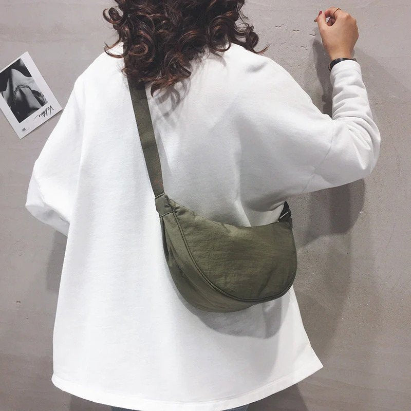 Cotton Sling Bag | Lightweight and Casual | Perfect for On-the-Go