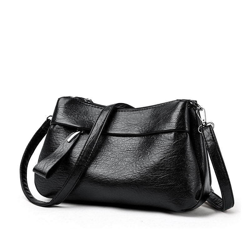 Classic Faux Leather Shoulder Bag | Sleek and Versatile | Everyday Elegance