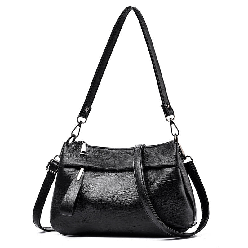 Classic Faux Leather Shoulder Bag | Sleek and Versatile | Everyday Elegance