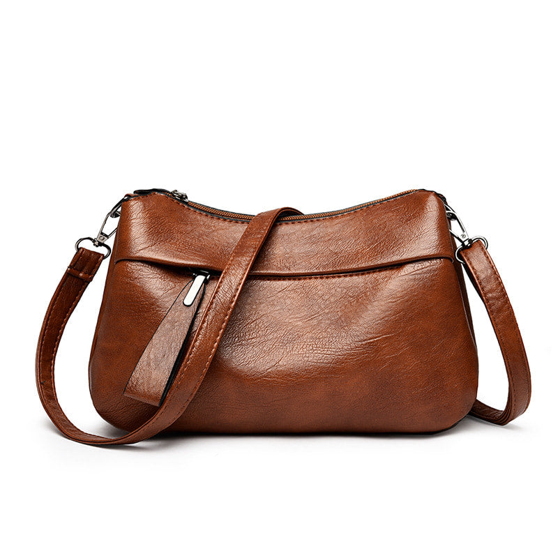 Classic Faux Leather Shoulder Bag | Sleek and Versatile | Everyday Elegance